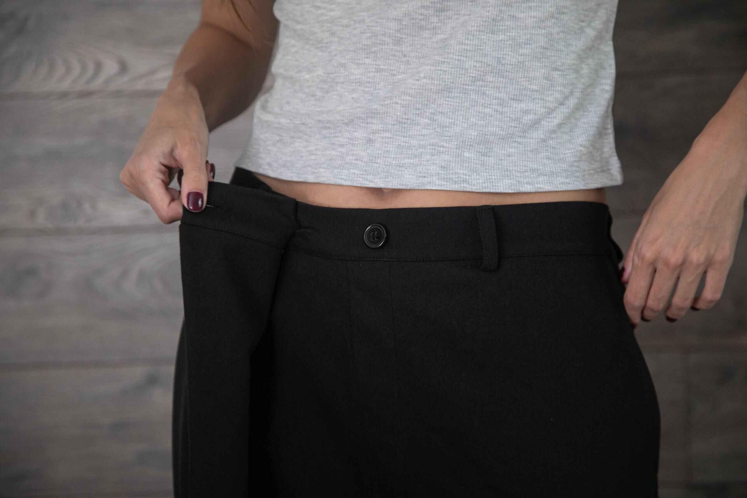 Брюки на запах из денима  PE.100.2212.10.2220.03 от интернет-магазина PFG STUDIO